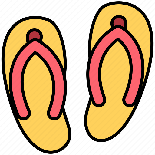 Sandals, footwear, sandal, slipper icon - Download on Iconfinder