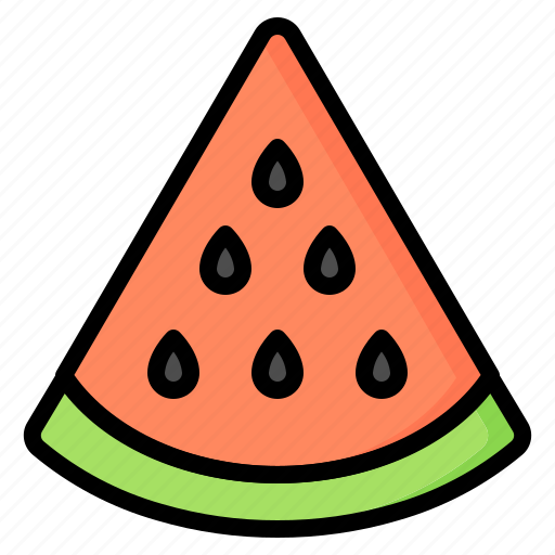Watermelon, fruit, fruits, nutrition icon - Download on Iconfinder