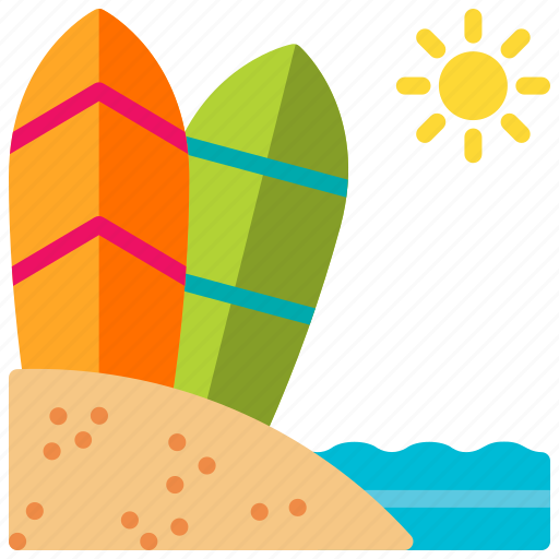 Surfboard, beach, board, surf, sea, sport icon - Download on Iconfinder