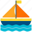 sailboat, boat, sail, sailing, sea, sport 