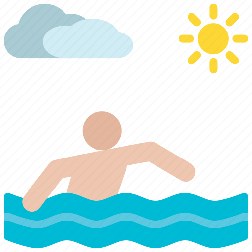 Swimming, vacation, swim, people, sea, summer icon - Download on Iconfinder