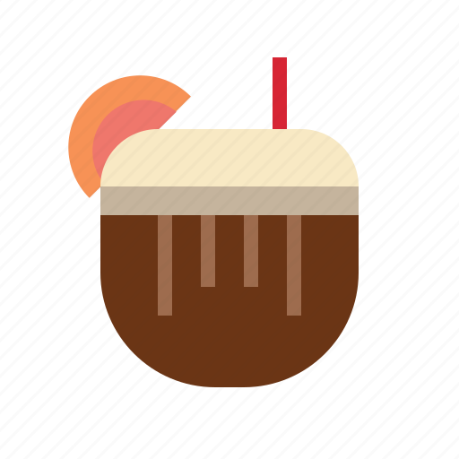 Beach, cocktail, coconut, drink icon - Download on Iconfinder