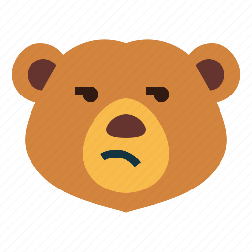 Bear, wildlife, mammal, animal, zoo, bored icon - Download on Iconfinder