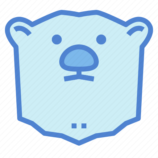 Polar, bear, wildlife, mammal, animal icon - Download on Iconfinder