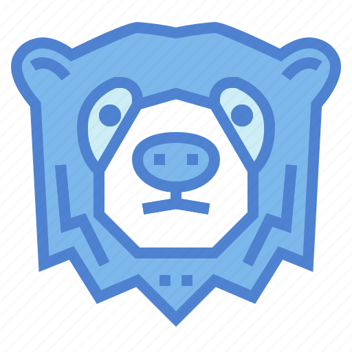 Spectacled, bear, wildlife, mammal, animal icon - Download on Iconfinder