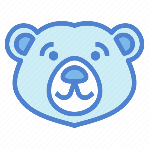Bear, wildlife, mammal, animal, zoo, smile icon - Download on Iconfinder