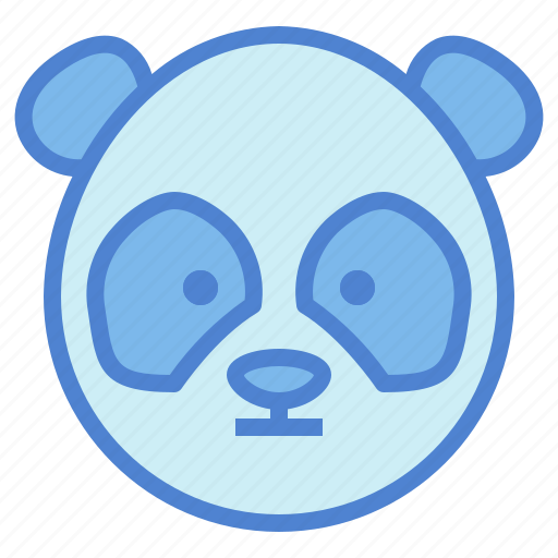Panda, bear, wildlife, mammal, animal icon - Download on Iconfinder