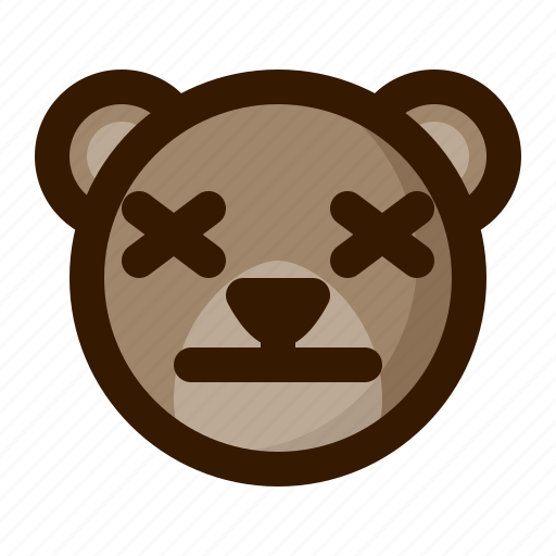 Avatar, bear, emoji, face, lifeless, profile, teddy icon - Download on Iconfinder