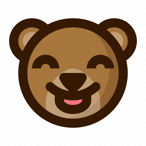 Avatar, bear, emoji, face, profile, teddy, tongue icon - Download on Iconfinder