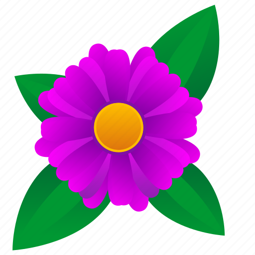 Astra, flower, leaf, violet icon - Download on Iconfinder