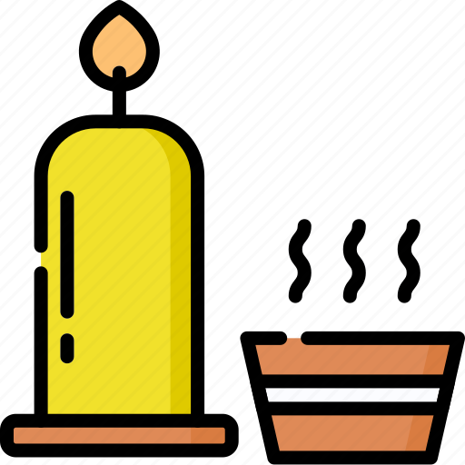 Beauty, linear, expand, spa, candle icon - Download on Iconfinder