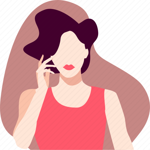 Beauty, woman, fashion, nature, avatar, cosmetics, makeup icon - Download on Iconfinder