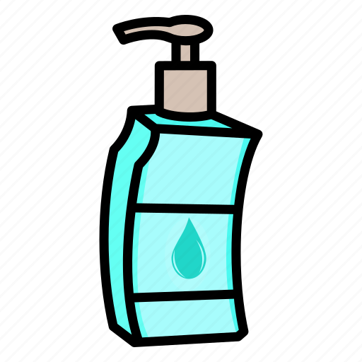 Cosmetics, fashionbeauty, hand, liquid, soap, wash icon - Download on Iconfinder