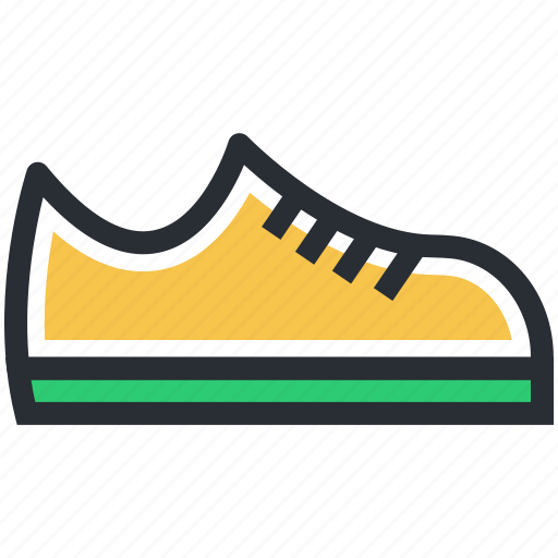 Gym shoes, running shoes, sneaker, sport footwear, sports shoes icon - Download on Iconfinder
