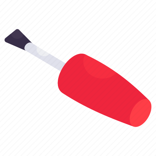 Makeup brush, makeup accessory, cosmetic, beauty product, nail polish brush icon - Download on Iconfinder