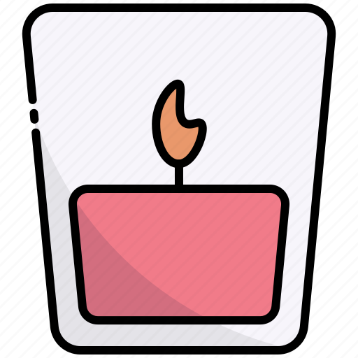 Candle, celebration, flame, christmas, fire, light icon - Download on Iconfinder