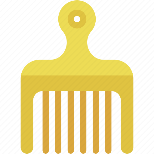 Afro, comb, tools, and, utensils, beauty, salon icon - Download on Iconfinder
