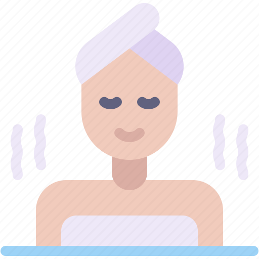 Sauna, hot, tub, wellness, spa, relax, woman icon - Download on Iconfinder