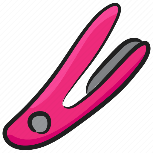 Electronic appliance, hair crimper, hair iron, hair straightener, hairstyling icon - Download on Iconfinder