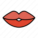 beauty, female, kiss, lip, lips, mouth, smile, cosmetics, makeup