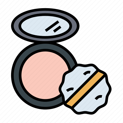 Beauty, cosmetic, compact powder, blush on, cosmetics, coverup, makeup icon - Download on Iconfinder