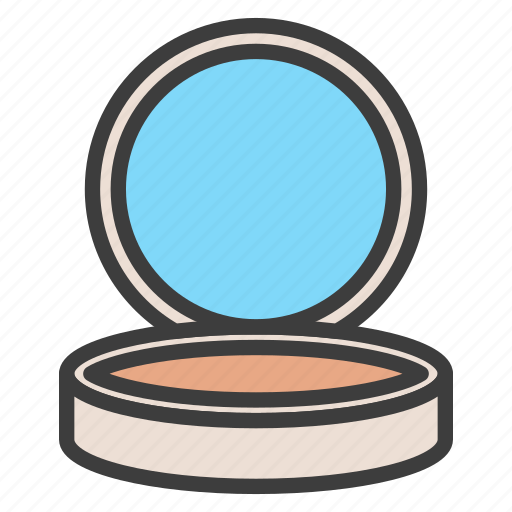 Beauty, blush, cosmetic, filled, line, makeup, powder icon - Download on Iconfinder
