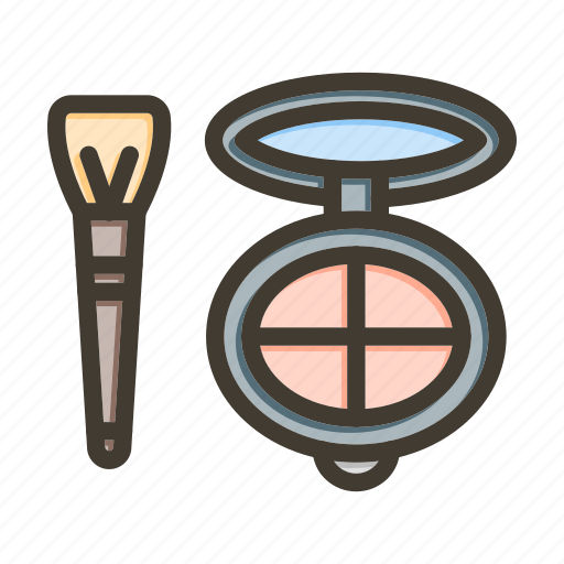 Bronzer, makeup, powder, beauty, blush icon - Download on Iconfinder
