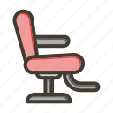 barber chair, chair, barber, salon, seat