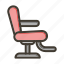 barber chair, chair, barber, salon, seat 