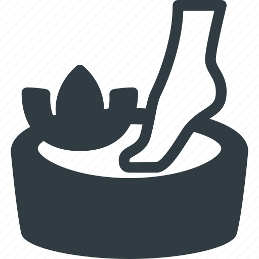 Bucket, feet, fish, foot, pedicure, spa, therapy icon - Download on Iconfinder