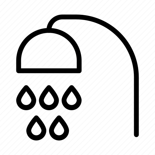 Rain, shower, sprinkler, washing, water icon - Download on Iconfinder
