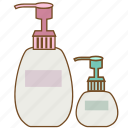 cosmetic, cream, lotion, lotion bottle, packaging, shampoo, shower