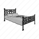 bed, bedspread, design, furniture, interior, model, pillow