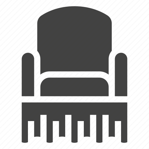 Armchair, cover, furniture, interior icon - Download on Iconfinder