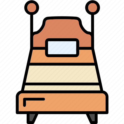 Single, bed, room, sleep icon - Download on Iconfinder
