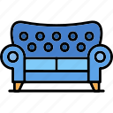 sofa, couch, seat, living, room, furniture, chair