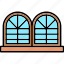 window, exterior, glass, home, house, interior 