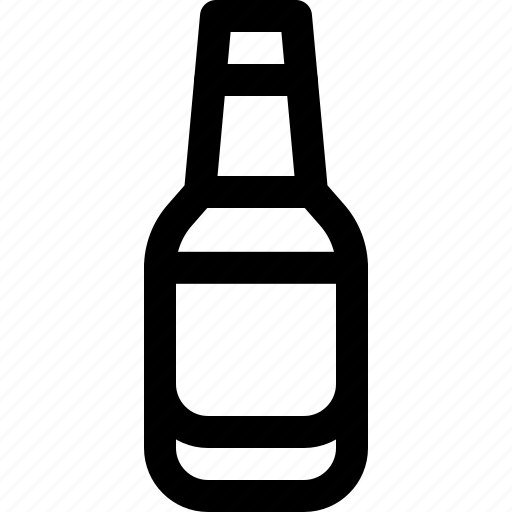 Beer, bottle, long neck bottle, beer bottle, ale, lager, brewery icon - Download on Iconfinder