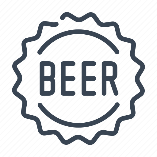 Beer, cap, bottle, drink, alcohol icon - Download on Iconfinder