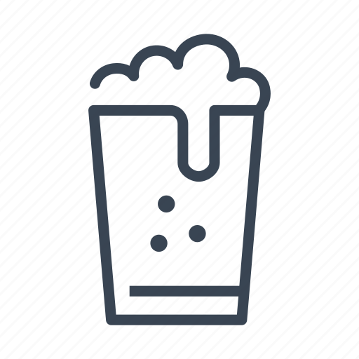 Beer, glass, pint, drink, alcohol icon - Download on Iconfinder