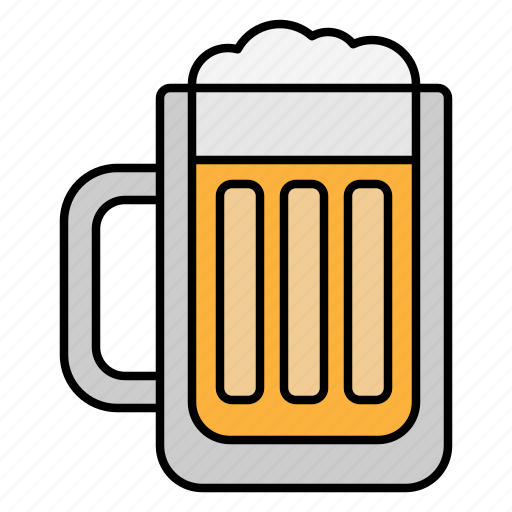 Beer, glass, mug, alcohol, beverage, drink icon - Download on Iconfinder