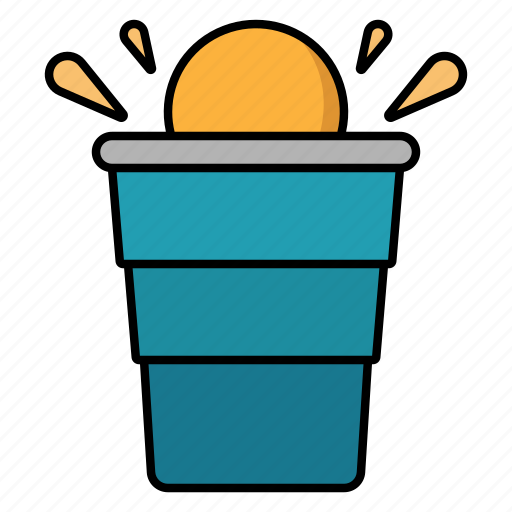 Beer, pong, glass, game, party, drink icon - Download on Iconfinder
