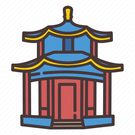 China, pavilion, architecture, park icon - Download on Iconfinder