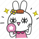 bella, bunny, cartoon, character, cute, lovely, rabbit