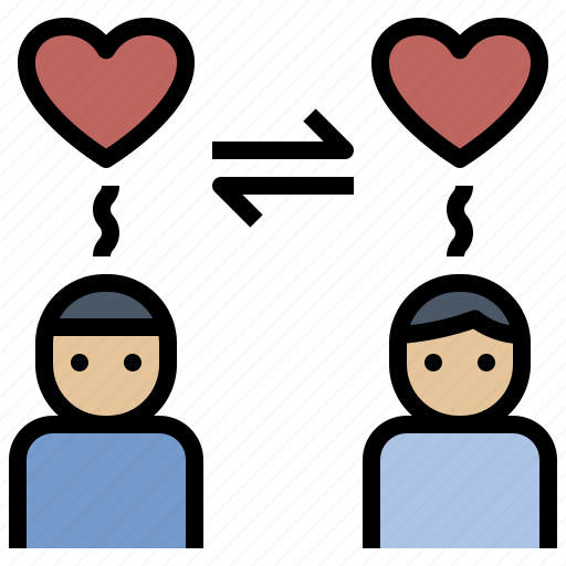Couple, friendship, homosexual, love, sincere, soulmate icon - Download on Iconfinder