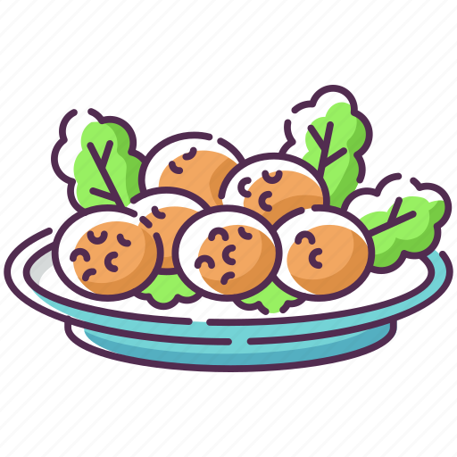 Falafel, tempura, fast food, cooking icon - Download on Iconfinder