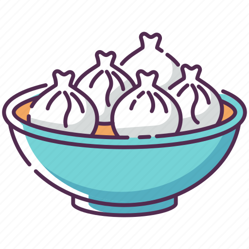 Dumpling, oriental food, khinkali, cooking icon - Download on Iconfinder