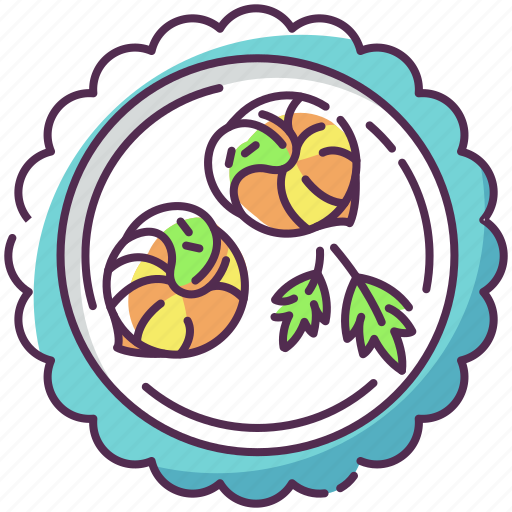 Escargot, cooking, gourmet, cuisine icon - Download on Iconfinder