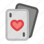 cards, hearts, casino, poker 