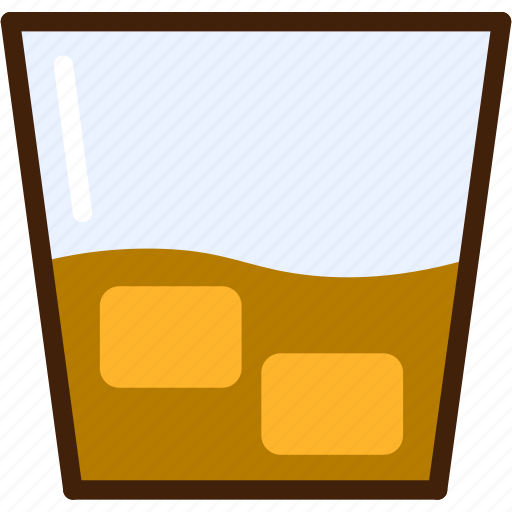 Cola, colour, coloured, drink, outline, whisky, food icon - Download on Iconfinder